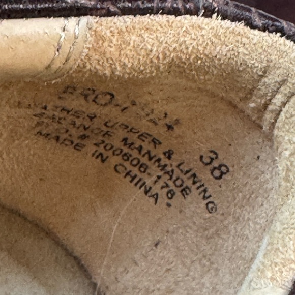 Alegria Brook Cocoa Impression Slip-on Suede leather shoes EU 38 US 8/8.5 main image 2